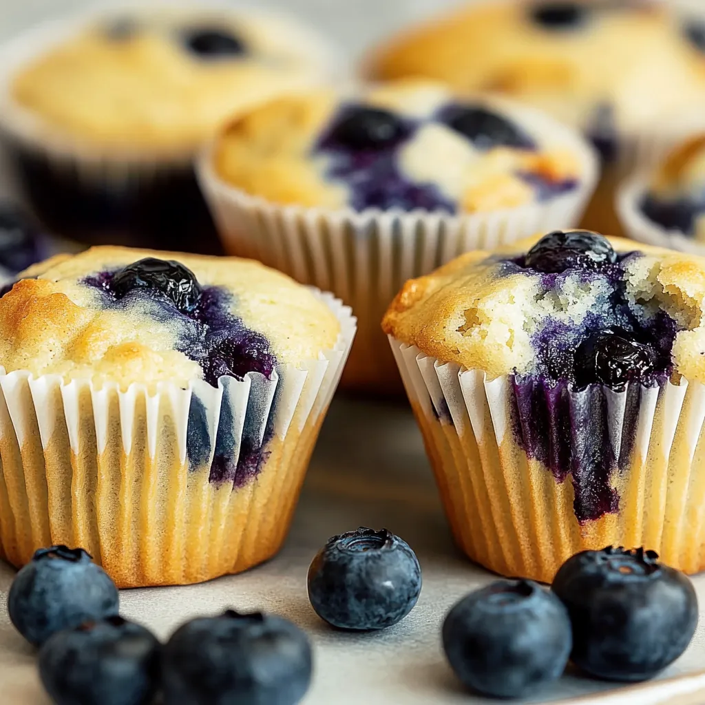 Muffin classici ai mirtilli: morbidi e veloci