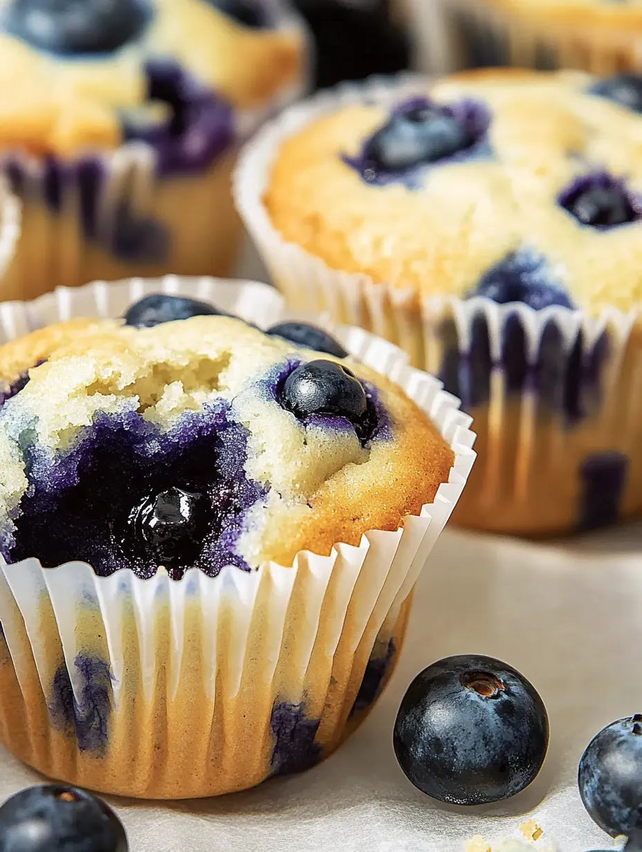Muffin classici ai mirtilli – Semplici, Soffici e Gustosi