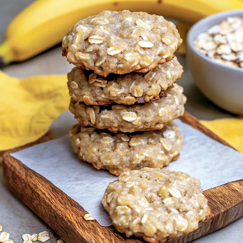 Biscotti d'avena con 3 ingredienti