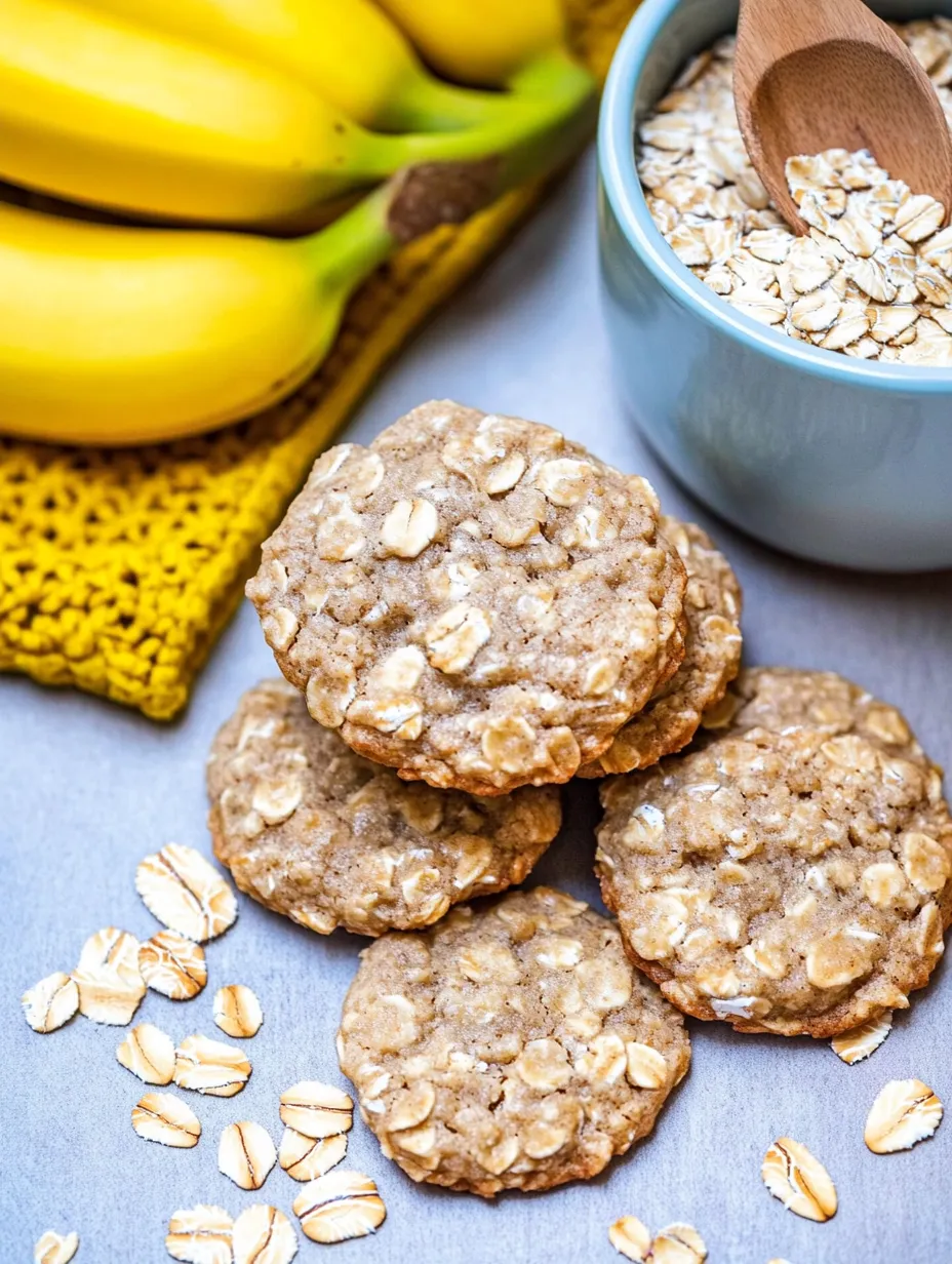 Biscotti d'avena con 3 ingredienti – Veloci, Sani e Gustosi