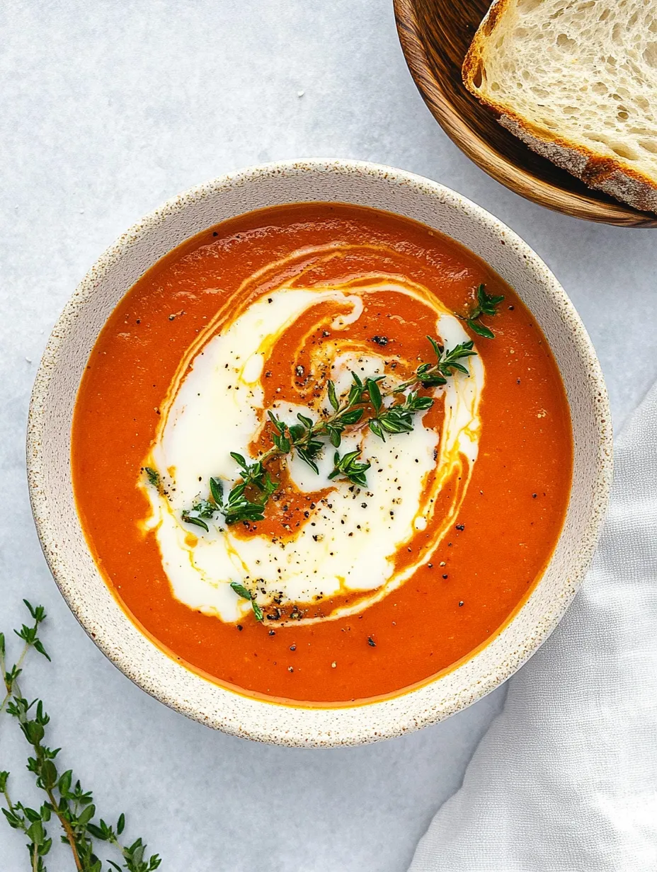 Zuppa di pomodoro italiana – Fresca, Saporita e Veloce