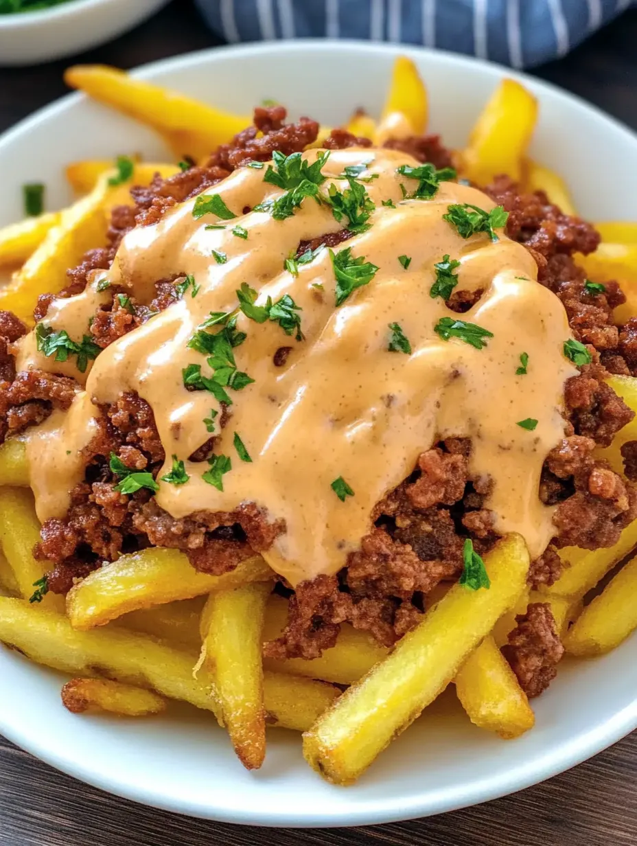 Patatine cariche con carne macinata e cheddar – Croccanti, Sostanziose e Formaggiose