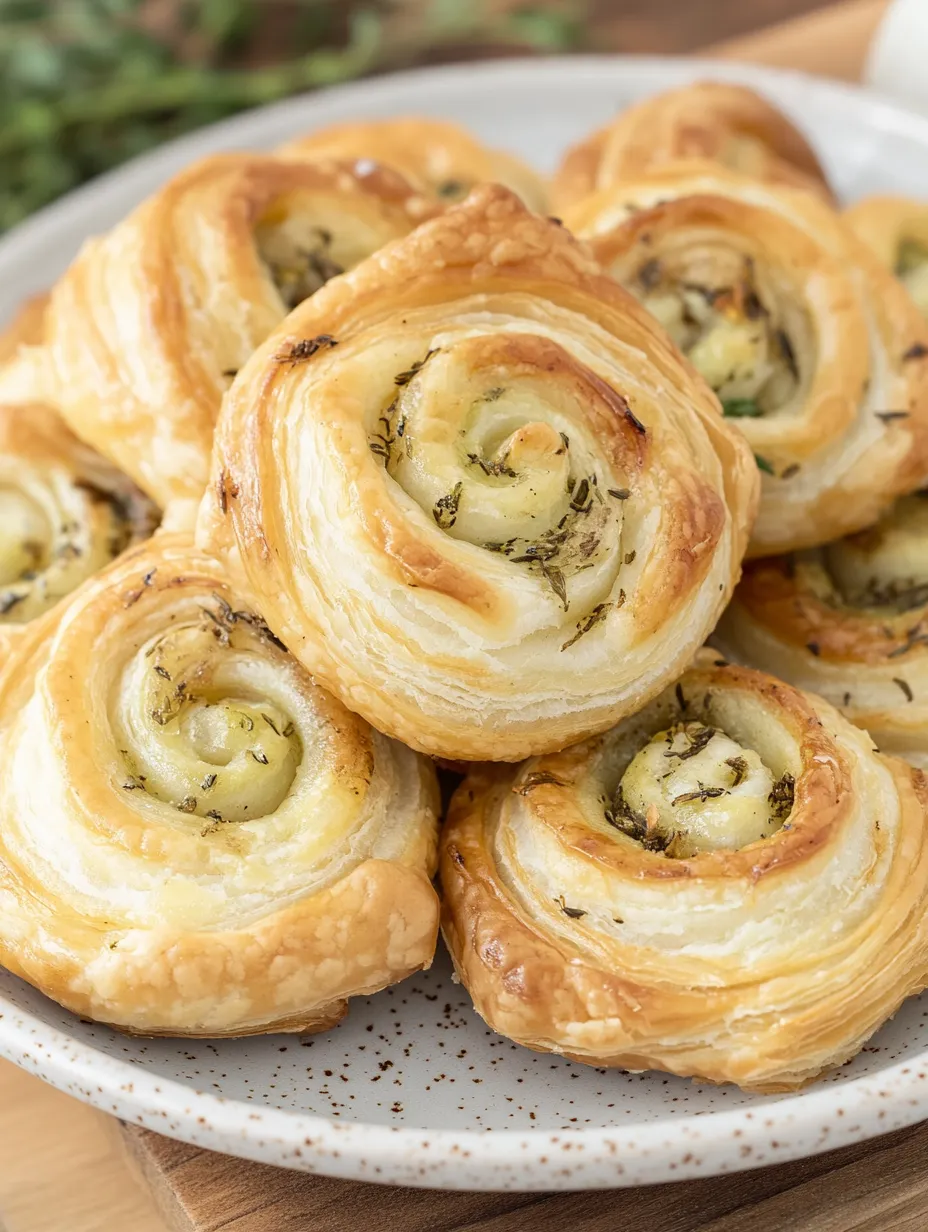 Spirali di Pasta Sfoglia con Pesto e Formaggio – Saporite, Croccanti e Facili da Preparare