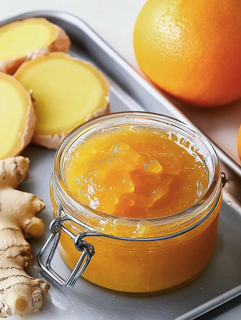 Marmellata di arance e zenzero – Aromatica, Fruttata e Delicatamente Piccante