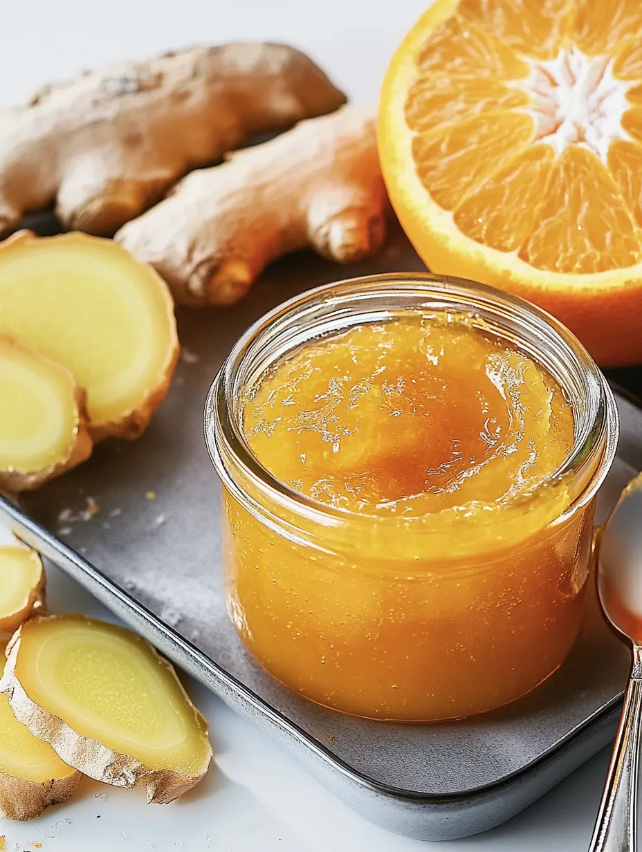 Marmellata di arance e zenzero – Fresca, Agrumata e Piacevolmente Speziata