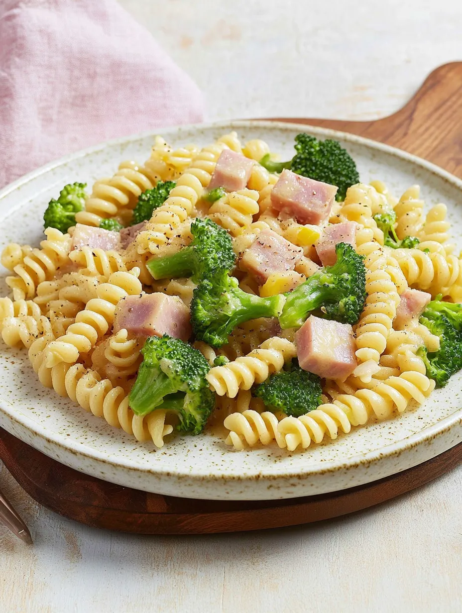 Pasta con broccoli e prosciutto – Cremosa, Gustosa e Veloce da preparare