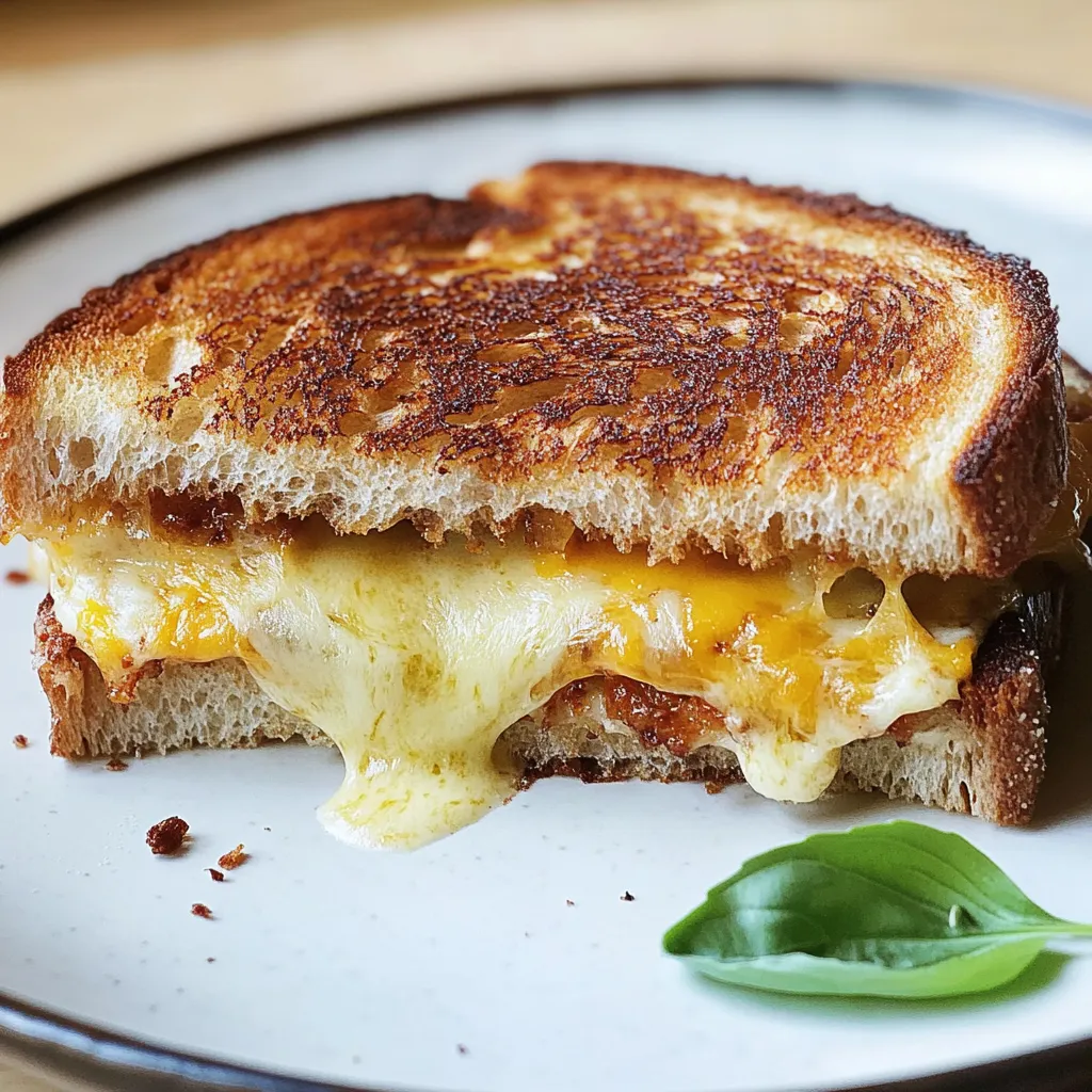Sandwich al formaggio fuso - ricetta facilissima