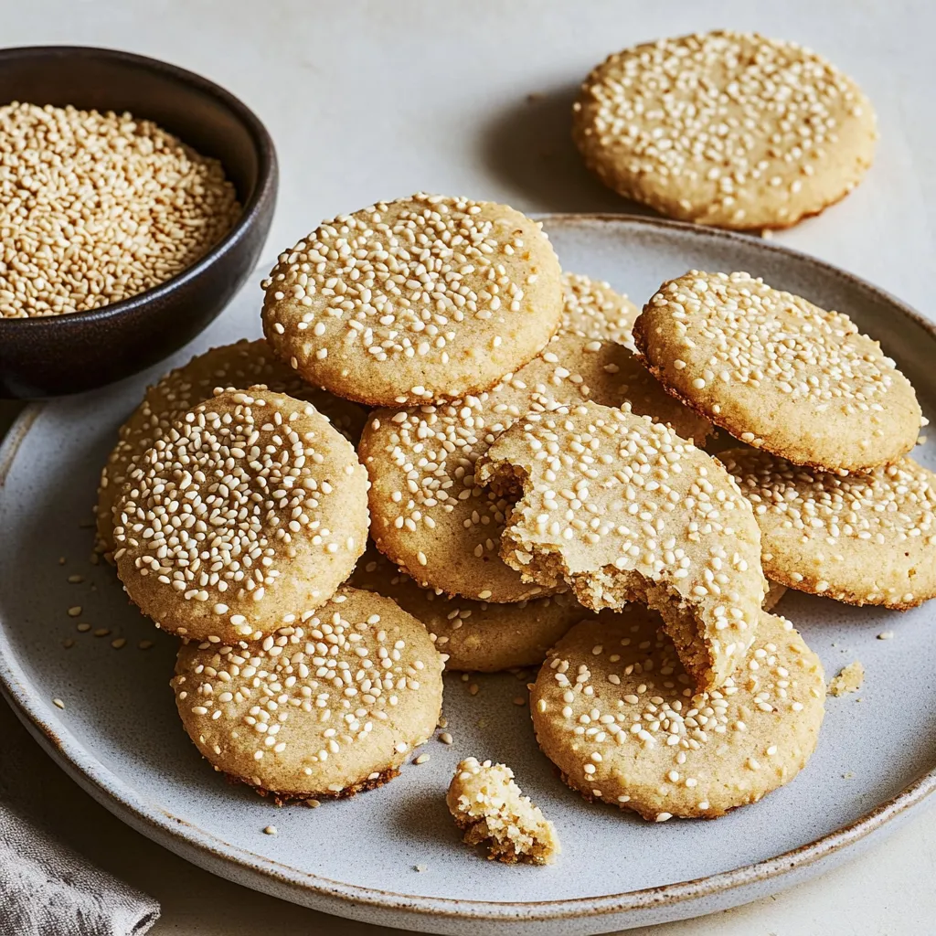Biscotti al Tahini