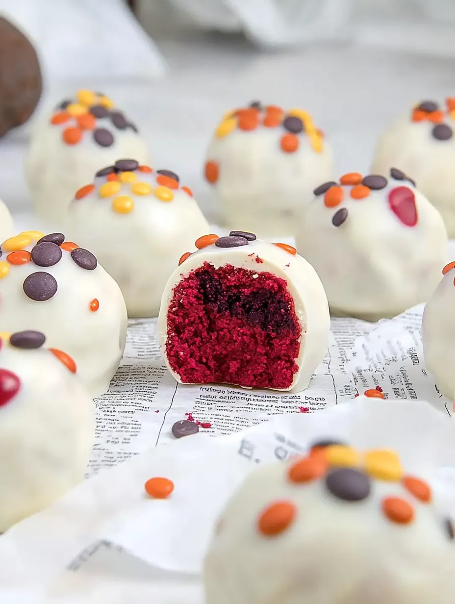 Tartufi al Red Velvet – Vellutati & Cioccolatosi
