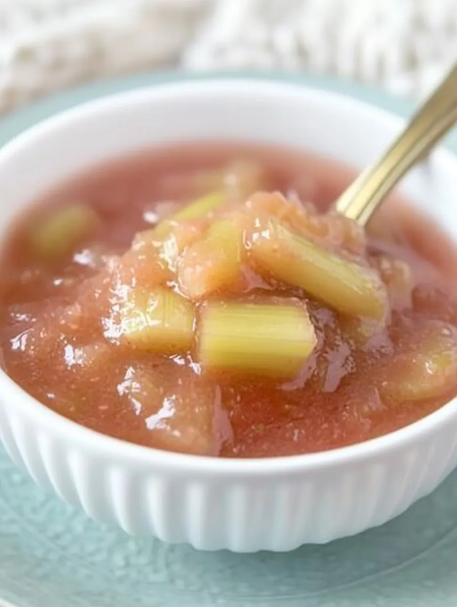 Composta di rabarbaro fruttata – facile e saporita!