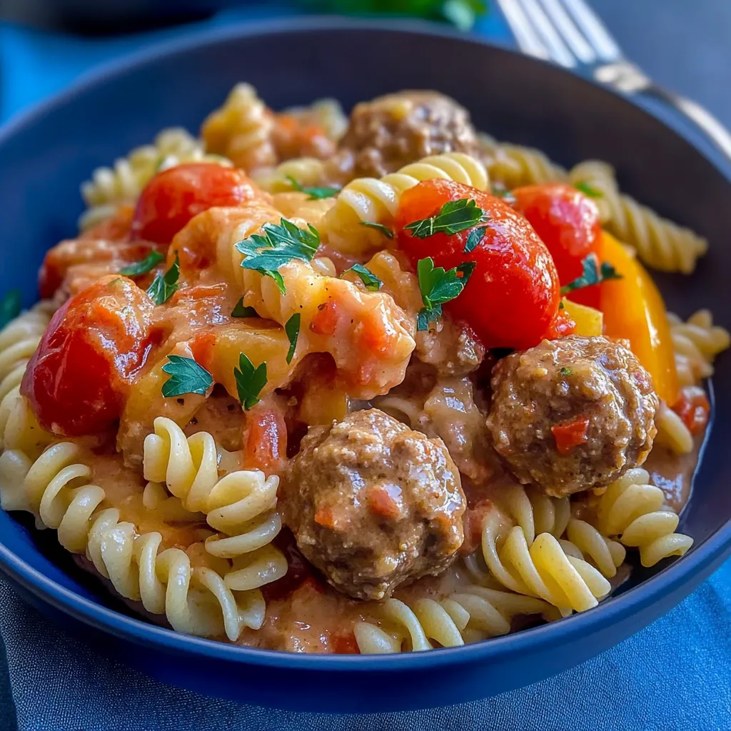 Polpette in salsa di pomodoro e panna - semplici, veloci e deliziose