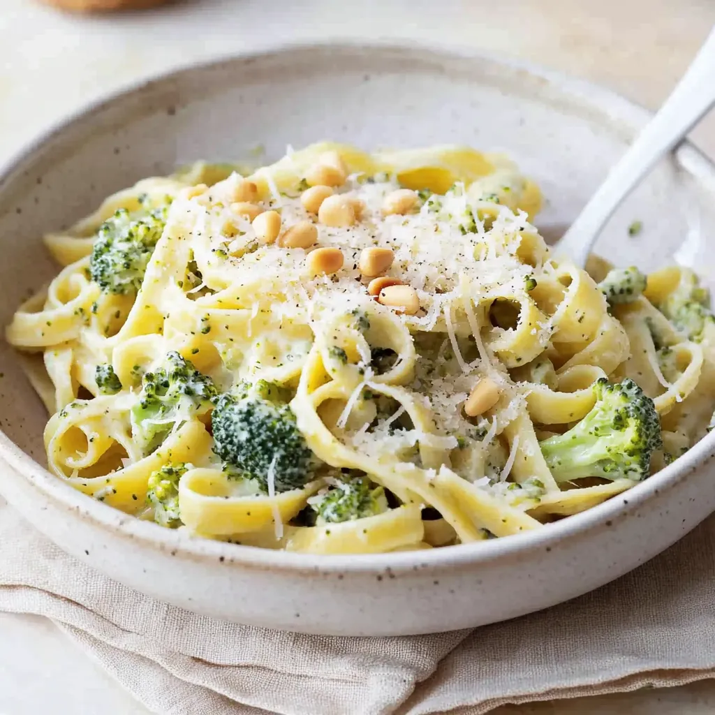 Pasta Cremosa con Broccoli