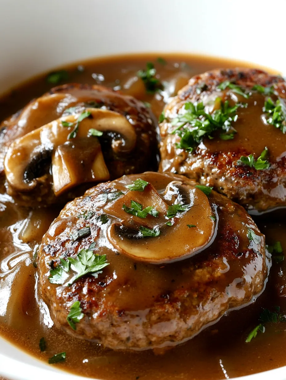 Bistecca alla Salisbury di Bobby Flay