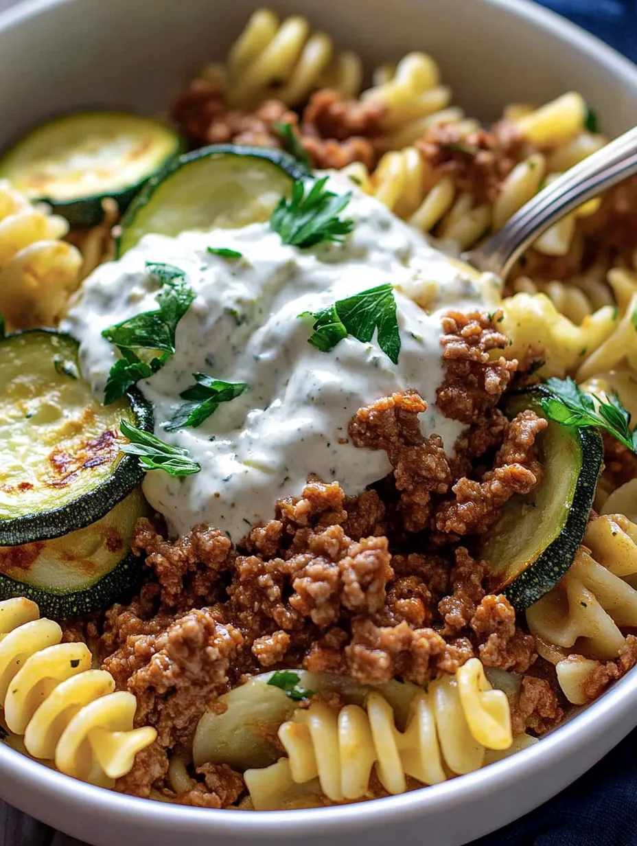 Pasta turca piccante – Una delizia con yogurt e carne macinata