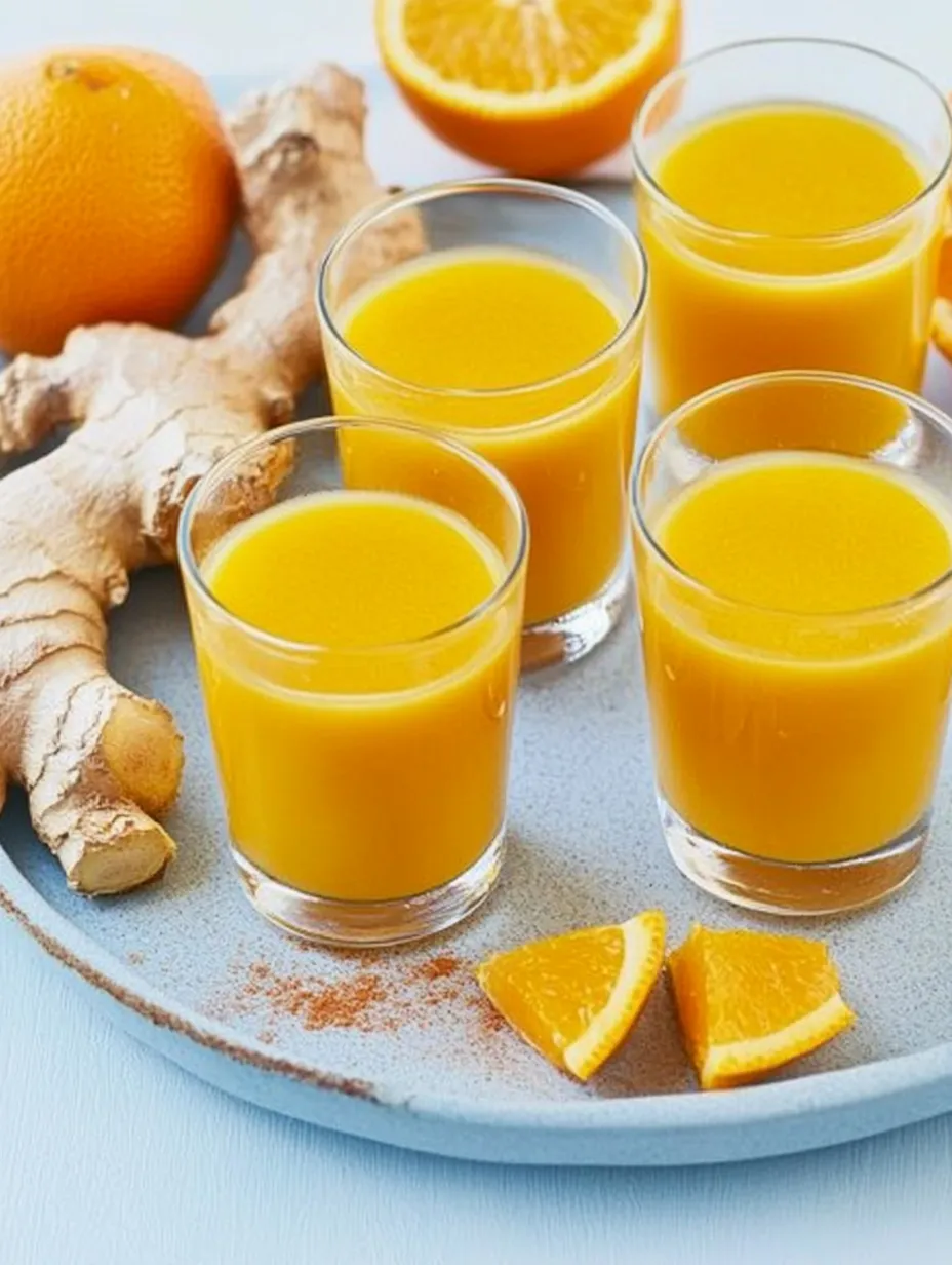 Shot di zenzero e arancia: Il potenziatore immunitario