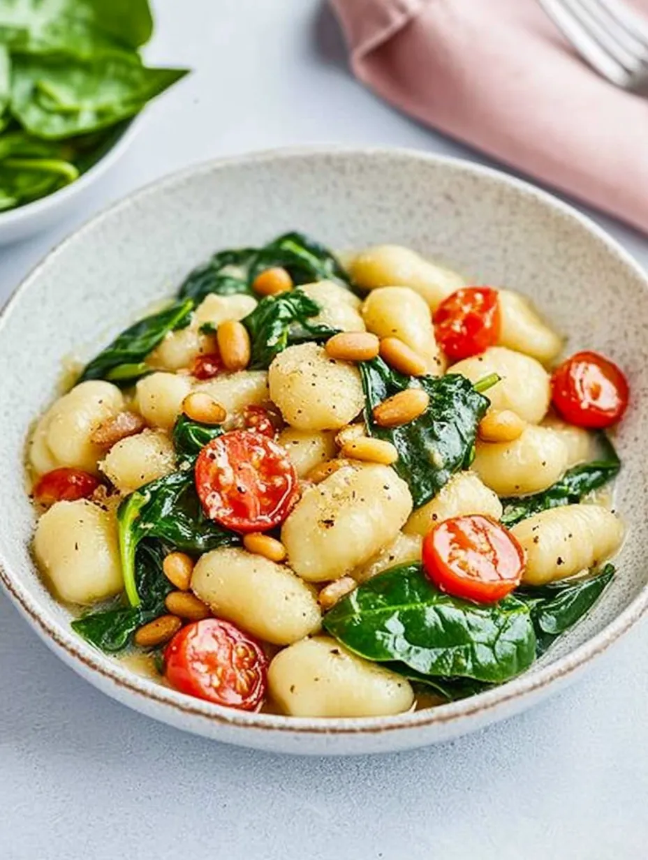 Gnocchi cremosi agli spinaci – L'incontro tra pasta e freschezza