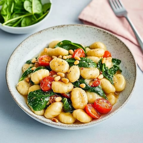 Gnocchi con Spinaci